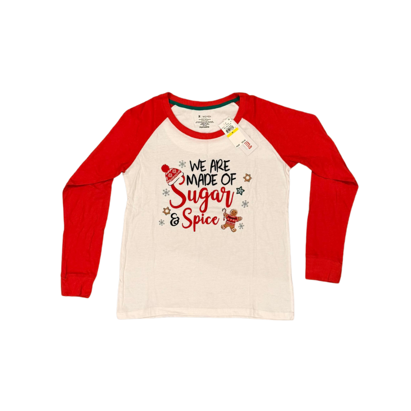 Pajamarama His and Hers Holiday Matching Pajama Set - We Are Made of Sugar